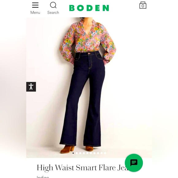 NWT BODEN Women’s Flare Jeans - US 4 - Picture 1 of 5
